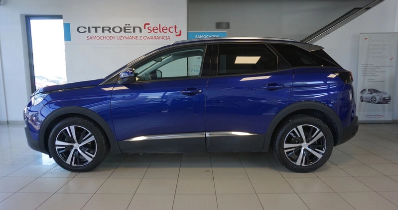 Peugeot 3008 cena 109900 przebieg: 70140, rok produkcji 2018 z Bychawa małe 704